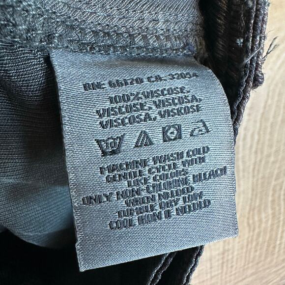 Anthropologie Marrakech Twill Cargo Pants Black Green 30 - Picture 10 of 14